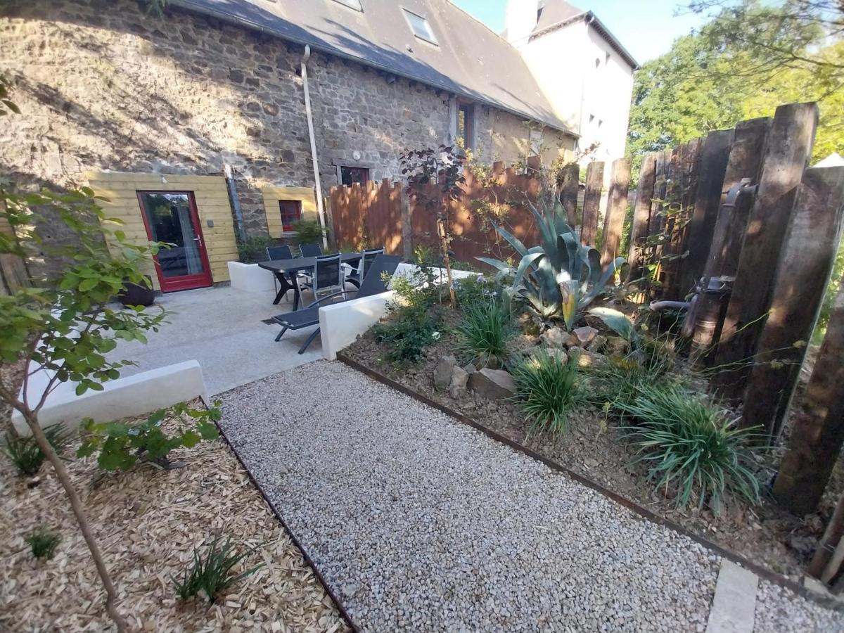 La Baussaine Studio Meuble Avec Terrasse Axe Rennes Saint Malo מראה חיצוני תמונה